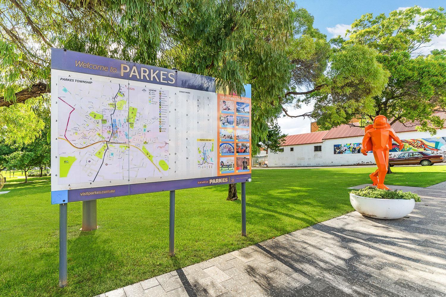 Parkview Motor Inn Паркс Экстерьер фото